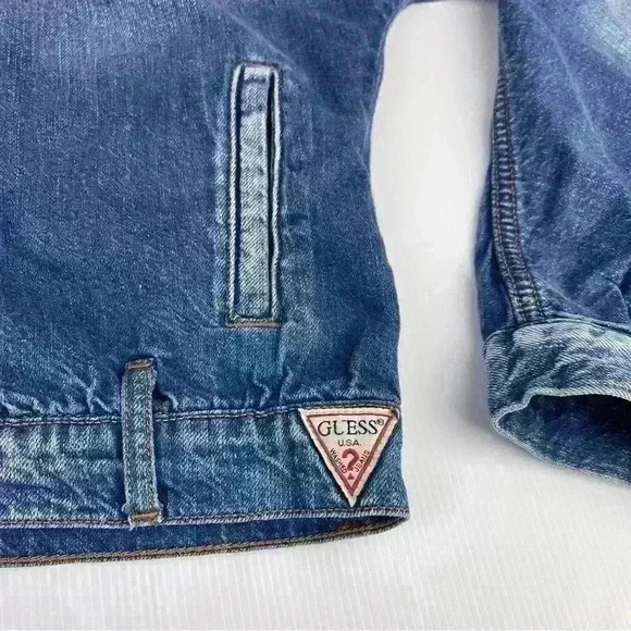 Women’s Guess Denim Jacket  Size Small - Picture 2 of 5